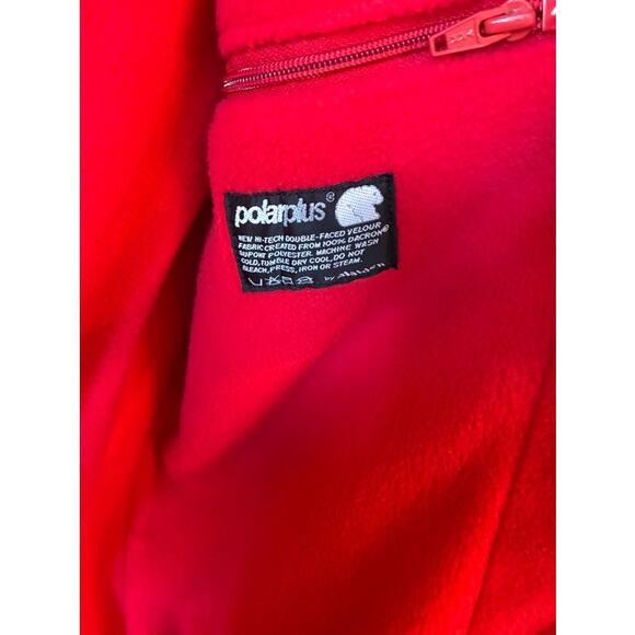 Vintage L.L. Bean Chore Coat Barn Jacket with Red Fleece Lining Gore-Tex - Picture 4 of 5